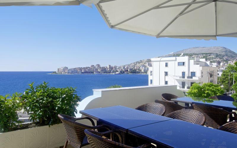 Hotel Serxho Sarandë Kamer foto